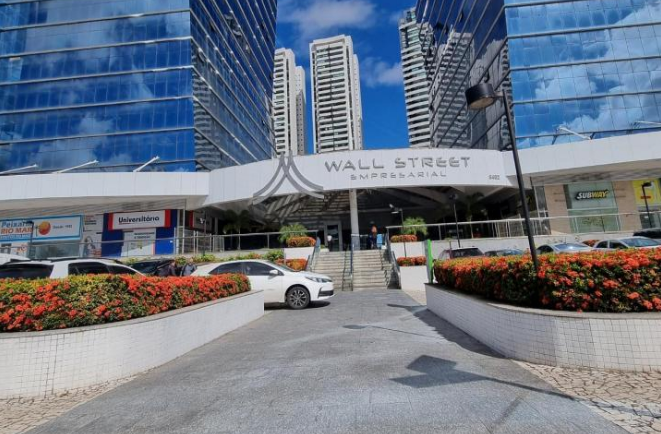 Fachada do Wall Street Empresarial, em Salvador — local da Masterclass